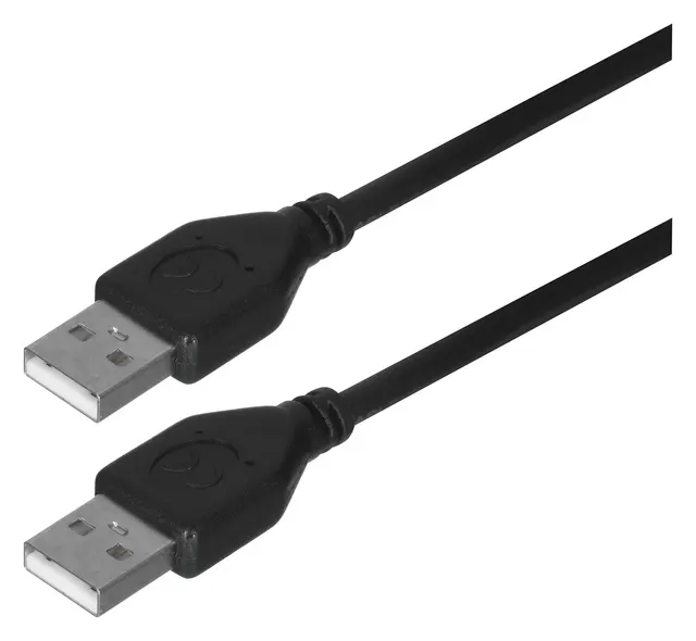 Kabel GEMBIRD CCP-USB2-AMAM-6 (USB 2.0 typu A M - USB 2.0 typu A M; 1 8m; kolor czarny)