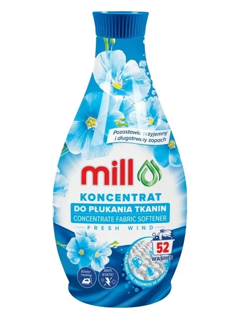 MILL koncentrat do płukania tkanin FRESH WIND 1 3l