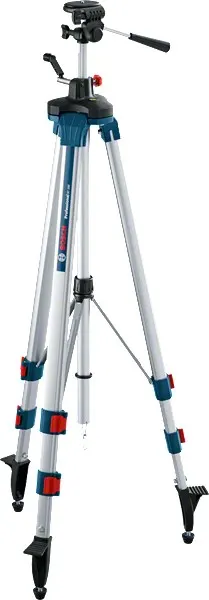 Bosch BT 250 Professional statyw Poziomice laserowe 3 x noga Niebieski Biały