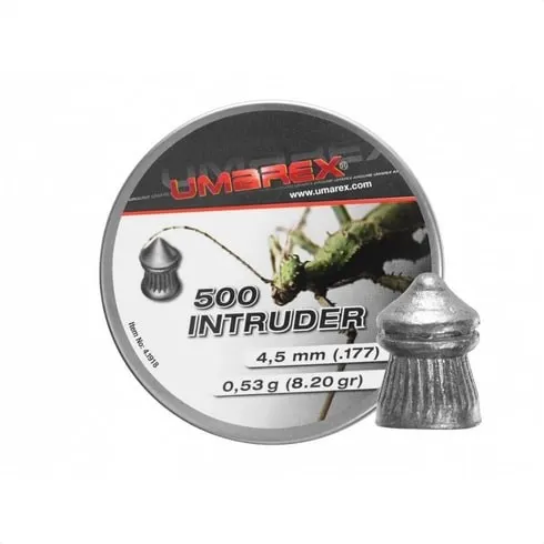 Śrut 4 5 mm Umarex Intruder Pointed Ribbed 500 szt