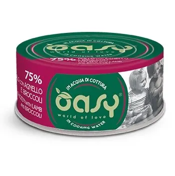 Oasy More Love Chicken with Lamb and Broccoli 70gr