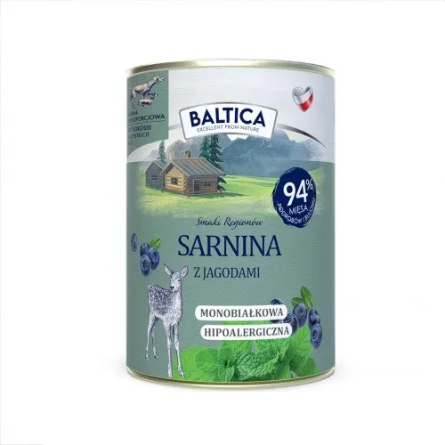 BALTICA SMAKI REGIONÓW Sarnina z jeżyną 400g
