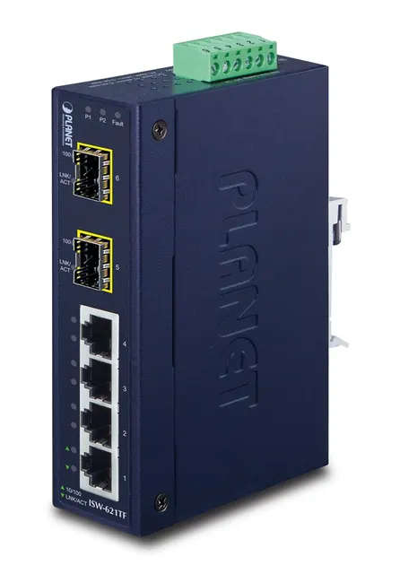 Switch Planet ISW-621TF (4x 10/100Mbps)