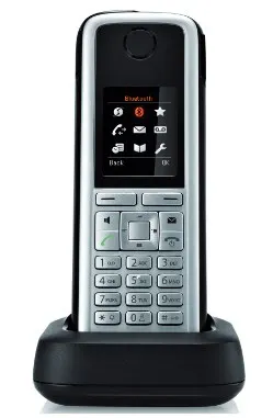 Unify OpenStage M3 handsets Telefon w systemie DECT Nazwa i identyfikacja dzwoniącego Czarny Srebrny