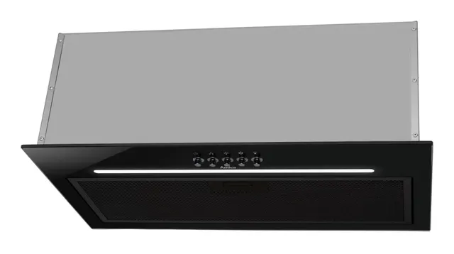 Okap do zabudowy AMICA OMP6255BG 60 cm, LED, czarny