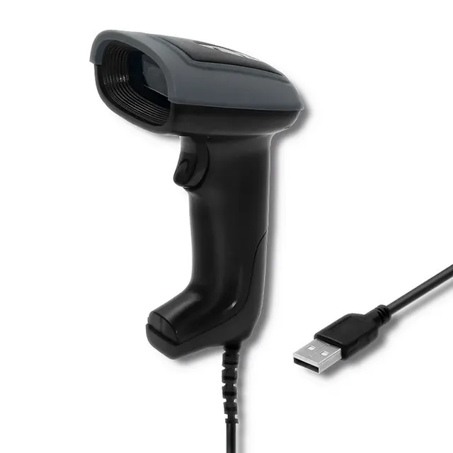 QOLTEC CZYTNIK KODÓW KRESKOWYCH 1D I 2D, USB