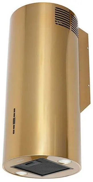 Okap kominowy MAAN Elba2 W 731 60 cm, LED, filtry aluminiowe, złoty