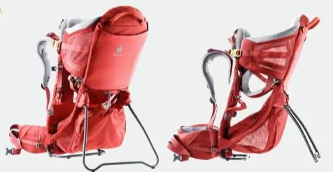 Deuter Kid Comfort Active SL Plecak do nosidełka dla niemowląt Poliamidowy Czerwony