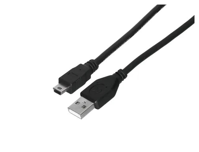 Kabel GEMBIRD CCP-USB2-AM5P-6 (USB M - Mini USB M; 1 8m; kolor czarny)