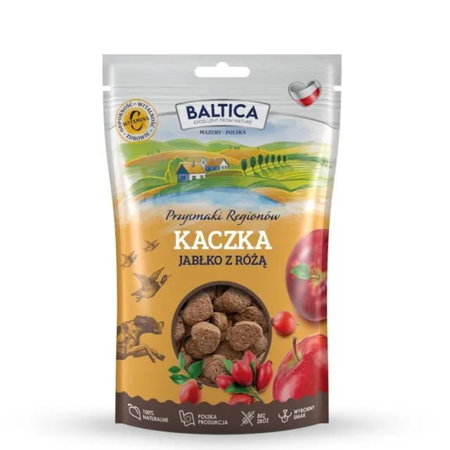 BALTICA PRZYSMAKI REGIONÓW Kaczka z jabłkiem i różą 100g