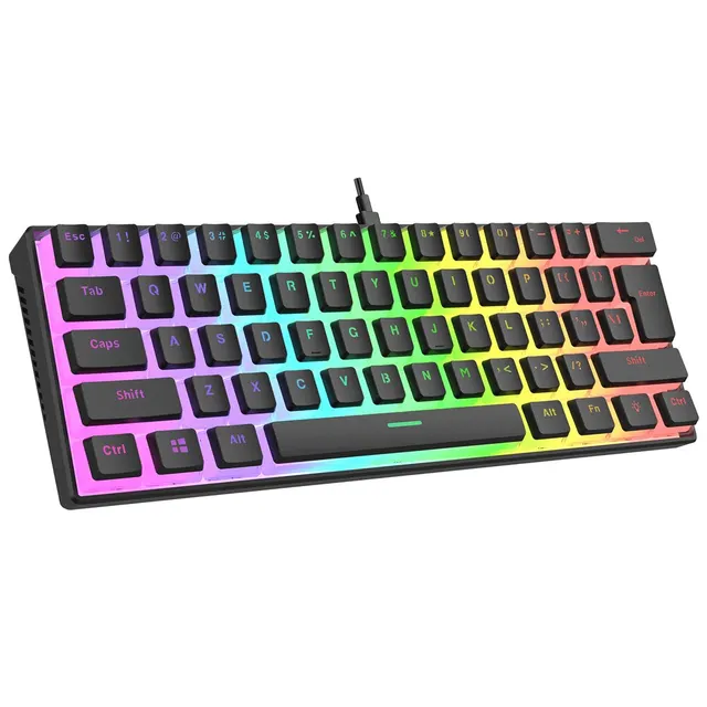 RAMPAGE KLAWIATURA MECHANICZNA RADIANT K11 PUDDING