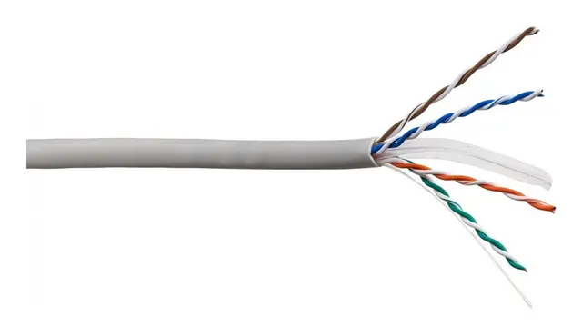 BCS UNIVERSAL kabel sieciowy Biały 305 m Cat6 Okrągły