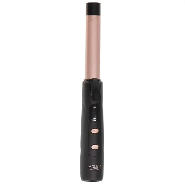 Adler AD 2120 Bezprzewodowa lokówka USB Czarny Różowy