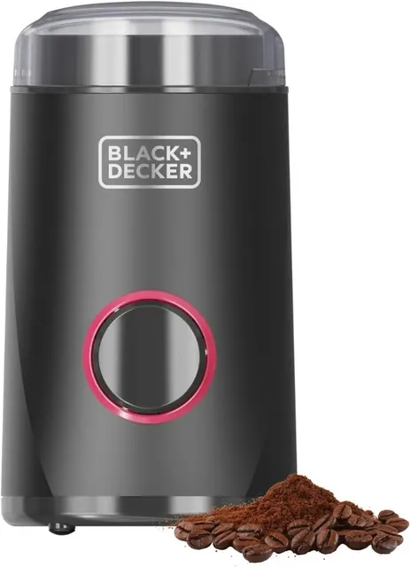 Młynek do kawy Black+Decker BXCG152E 150W, 50 g, powłoka soft-touch, 180 x 100 mm