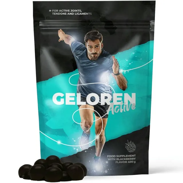 GELOREN Active Blackberry 90szt/410g