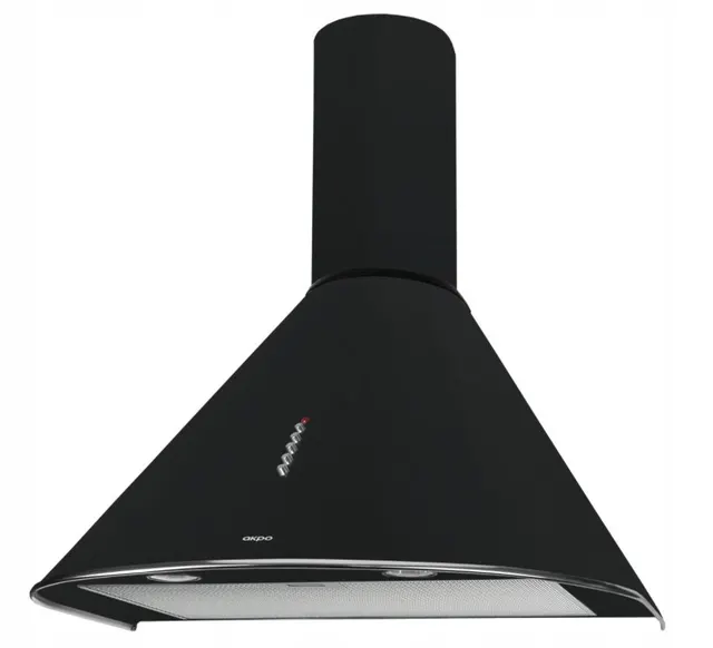 Okap kominowy AKPO WK-4 DANDYS 60 cm, LED, czarny