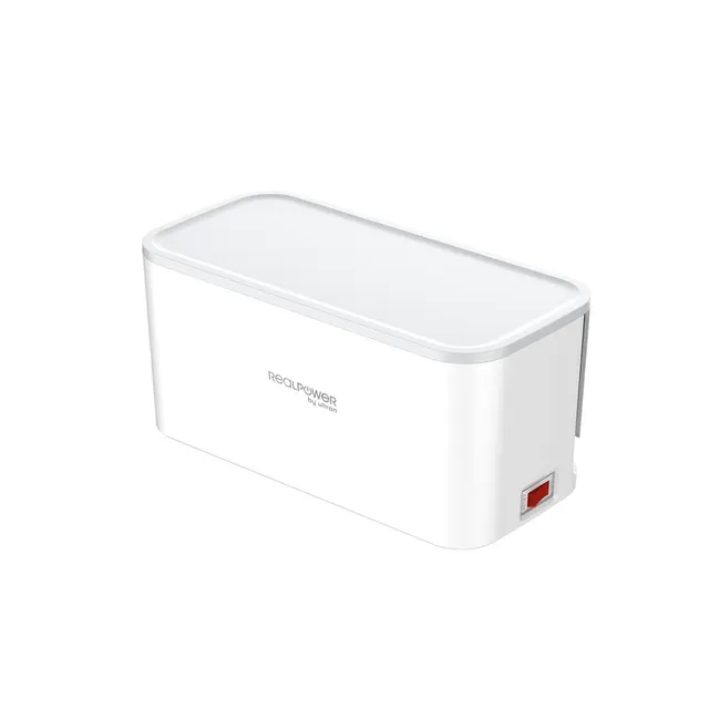 RealPower PowerBox 522 rozgałęziacz 1 5 m 5 x gniazdo sieciowe Wewnętrzna Biały