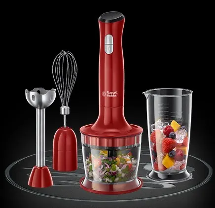 Russell Hobbs 24700-56 mikser Mikser ręczny 500 W Czerwony