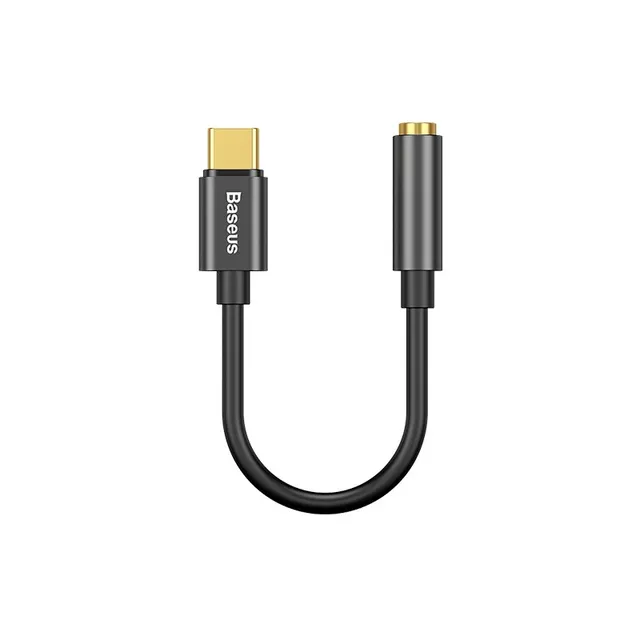 BASEUS ADAPTER AUDIO L54USB-C + 3 5MM CZARNY CATL54-01