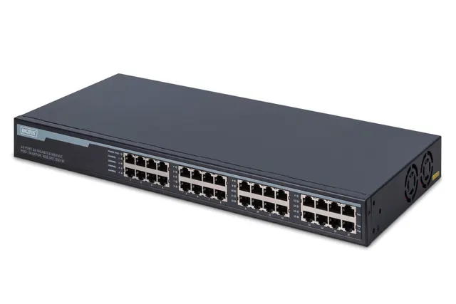 10G Ethernet Zasilacz/Injector PoE+ 802.3at 16 portów PoE budżet 250 W
