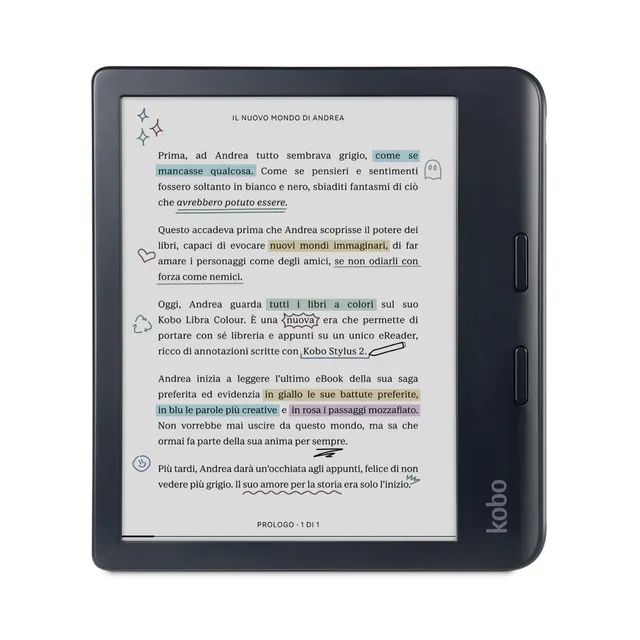 Czytnik E-booków Rakuten Kobo Libra Color 7 32GB Czarny
