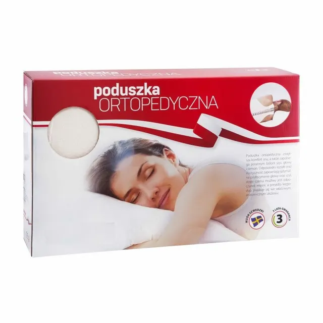 Poduszka profilowana z pianki leniwej AT03002