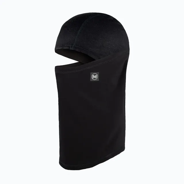 Kominiarka BUFF TECH FLEECE HINGED BALACLAVA SOLID BLACK