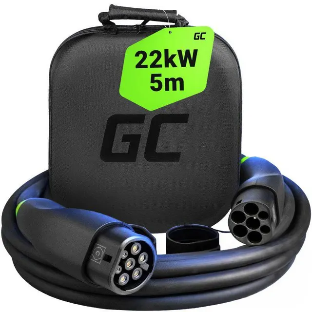 Kabel EV Green Cell GC Snap Type 2 22kW 5m