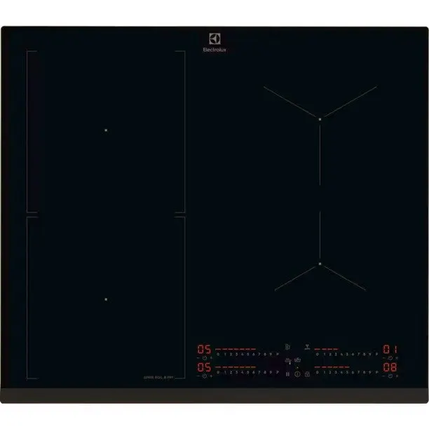 Płyta indukcyjna ELECTROLUX EIS67453 600 SenseBoil+Fry 59 cm, SenseBoil, Hob2Hood, PowerBoost, czarny