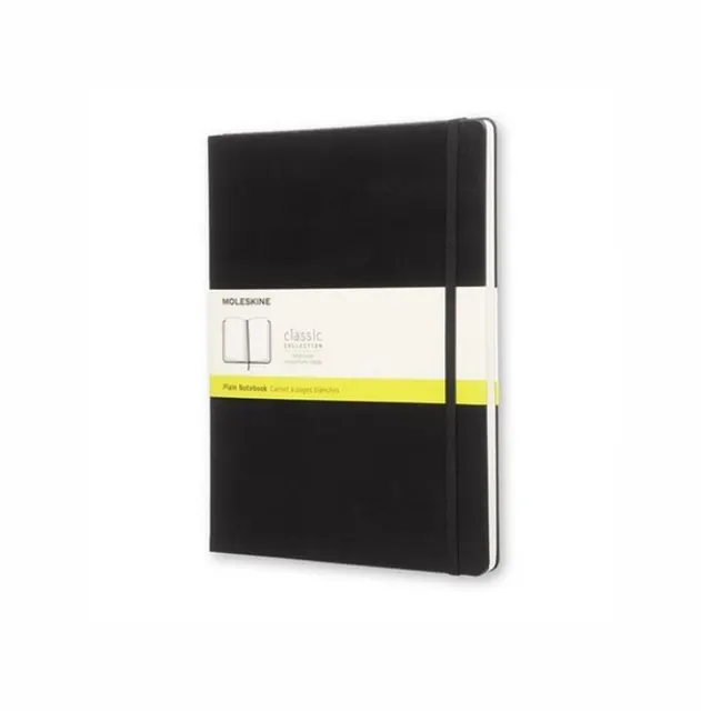 MOLESKINE Notes Classic XL (19x25cm) gładki twarda oprawa 192 strony czarny