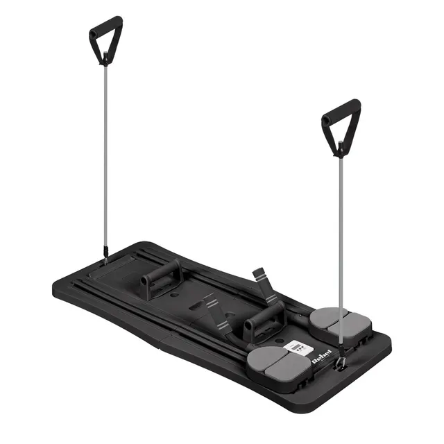 REBEL ACTIVE DOMOWY ZESTAW DO PILATES WIELOFUNKCYJNY PRZYRZĄD DO ĆWICZEŃ FITNESS 9 W 1 KOLOR CZARNY RBA-3069-BK