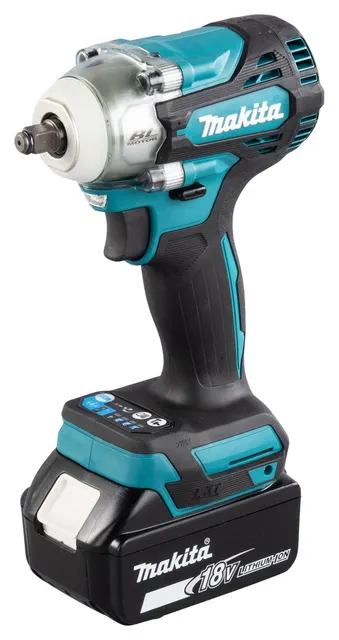 Makita DTW302Z klucz zasilany 3/8 3200 RPM Czarny Niebieski 18 V