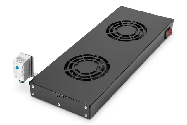Zestaw wentylatorów do racka Digitus DN-19 FAN-2-HO-SW
