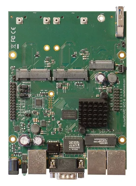 Mikrotik RBM33G ruter Czarny Zielony Szary