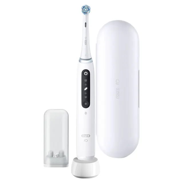 Oral-B iO Series 5 Dorosły Obrotowo-pulsacyjna szczoteczka do zębów Biały