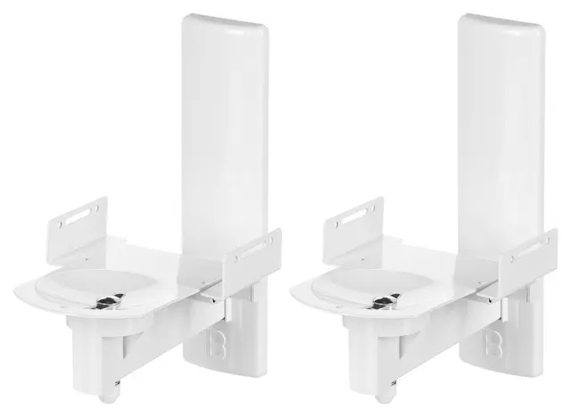 Uchwyt ścienne do głośnika B TECH BT77/W 1MBTG012 (kolor biały)