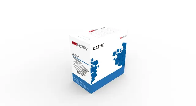 Hikvision DS-1LN5E-E/E kabel sieciowy Czarny 305 m Cat5e U/UTP (UTP)