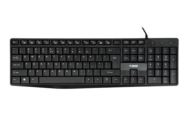 IBOX KLAWIATURA PRZEWODOWA ERIS BLACK