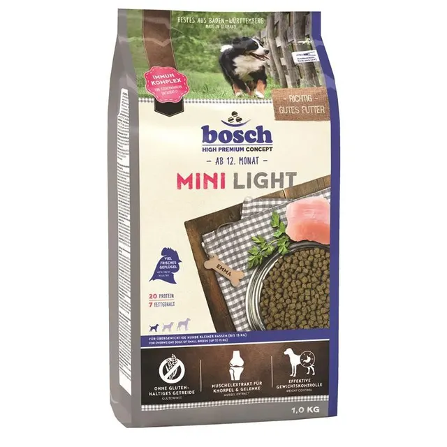 BOSCH Mini Light - dla otyłych psów małych ras 2 5 kg