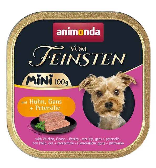 Animonda VomFeinsten MINI chicken goose parsle 100g