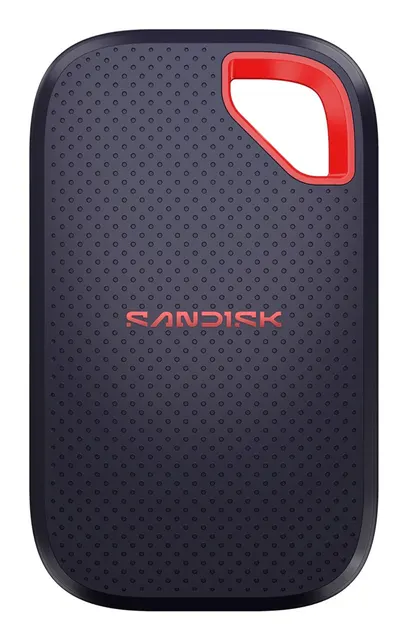 Sandisk Extreme Portable SSD Tripel USB 2TB External Drives 2000MB/s(R) / 1800MB/s(W)