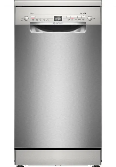 Zmywarka wolnostojąca 45 cm BOSCH SPS2HKI02E Serie 2, klasa B, 9 kpl, ExtraDry, AquaStop