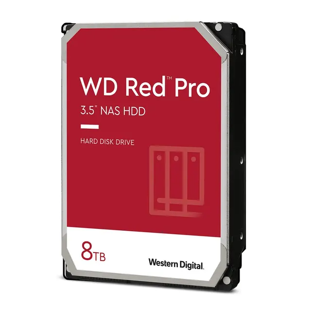Dysk HDD WD Red Pro WD8005FFBX (8 TB ; 3.5 ; 256 MB; 7200 obr/min)