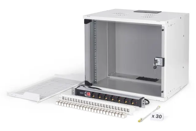 Digitus Zestaw sieciowy SOHO Pro 483 mm (19 ) - 9U 540 x 400 mm (szer. x gł.)