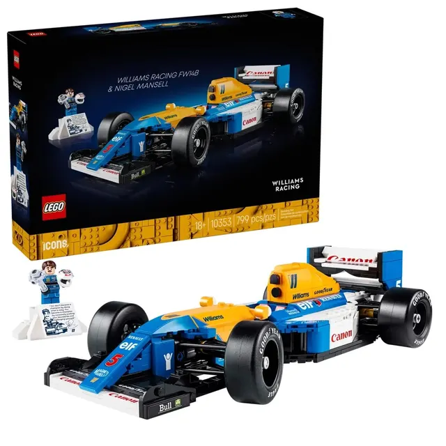 LEGO Icons 10353 - Williams Racing FW14B i Nigel Mansell