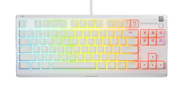 Klawiatura SteelSeries Apex 3 TKL US white