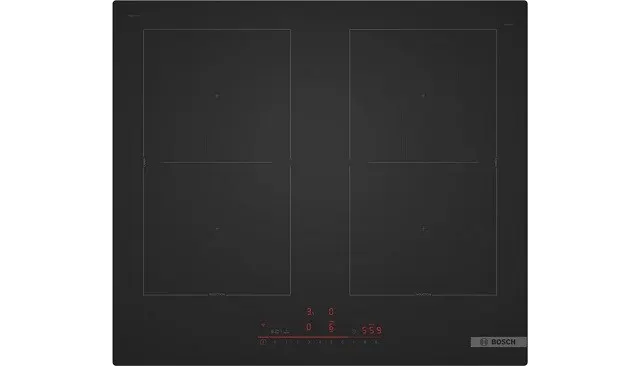 Płyta indukcyjna Bosch PVQ61CHB1E Serie 6 60 cm, 4 pola, PowerBoost, CombiZone, czarny mat, bezramkowa