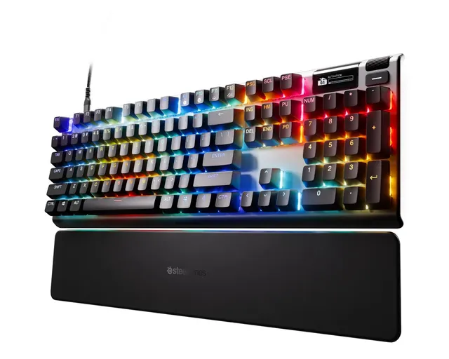 Klawiatura Gaming USB-C SteelSeries Apex Pro Gen 3 Wired US Layout Czarny