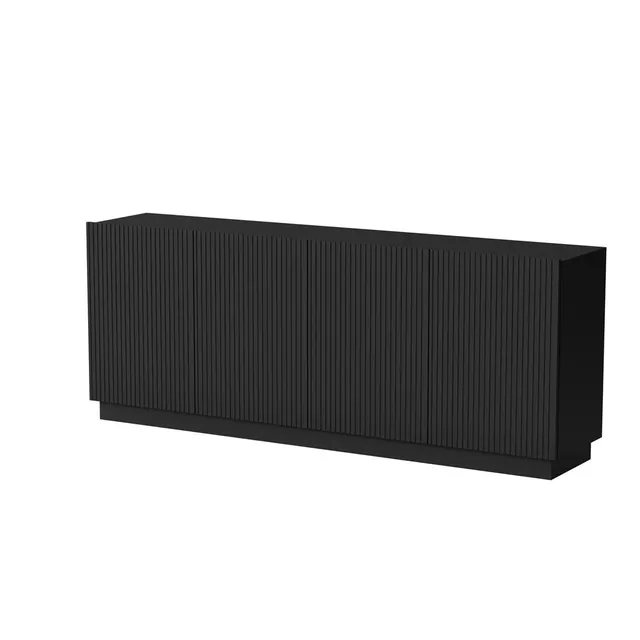 Komoda LIVERTI 200x42x78 czarny