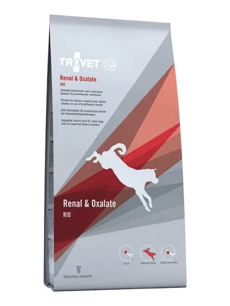 Trovet RID Renal & Oxalate pies 12 5kg